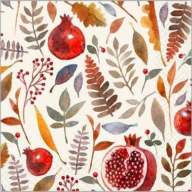 Napkins Pomme-grenade - Twilight Collection - OCD