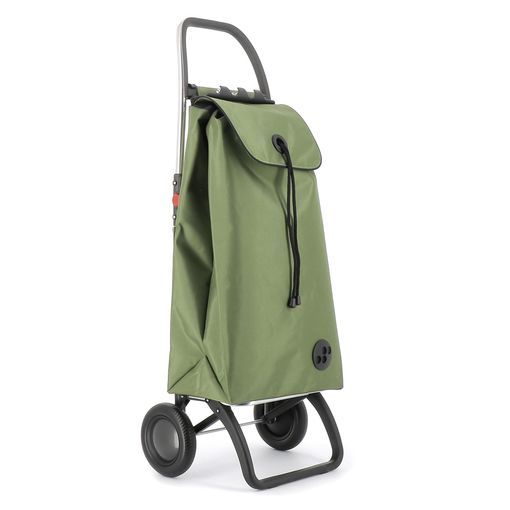 Chariot de courses - LMX pliable vert olive - Rolser - Fouvrac
