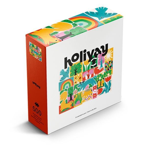 Casse-tête Promenade au parc 500 pièces - Holiyay Puzzle