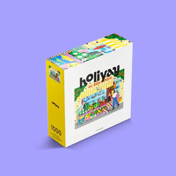 Casse-tête Au marché 1000 pièces - Holiyay Puzzle
