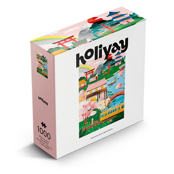 Casse-tête Rêverie du Japon 1000 pièces - Holiyay Puzzle