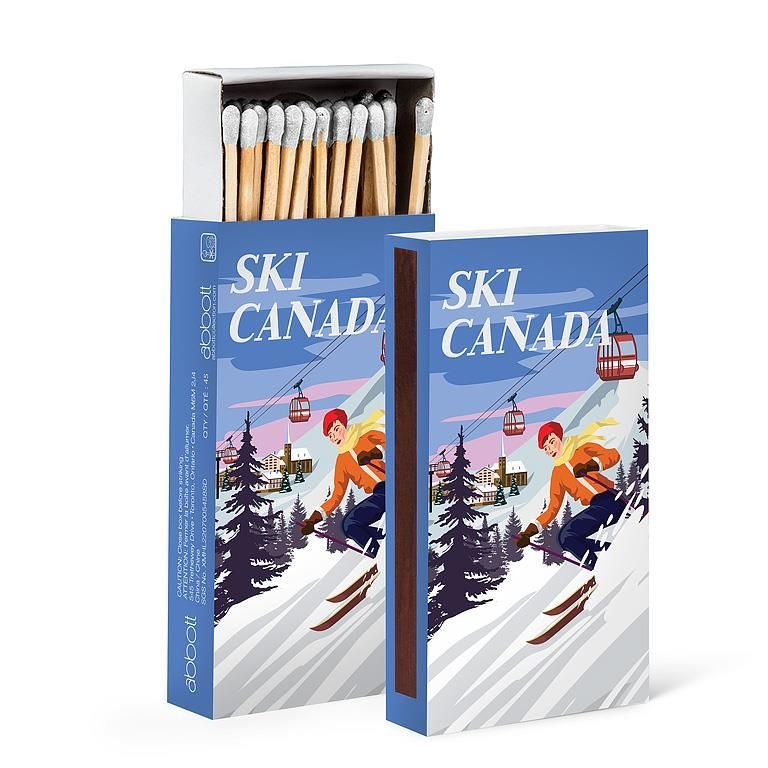 Petite boîte d&#39;allumettes ski canada - Abbott