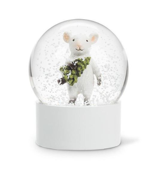 Boule à neige - Souris avec sapin - Abbott