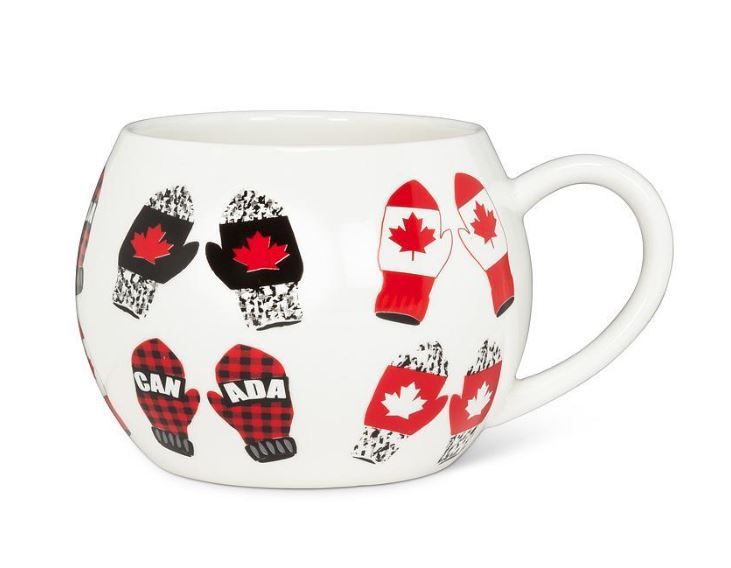 Tasse en céramique mittens canada gant- Abbott