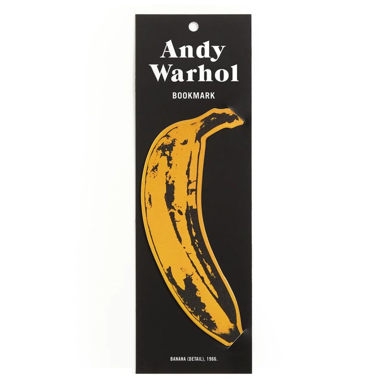 Signet Andy Warhol Banana Shaped Bookmark