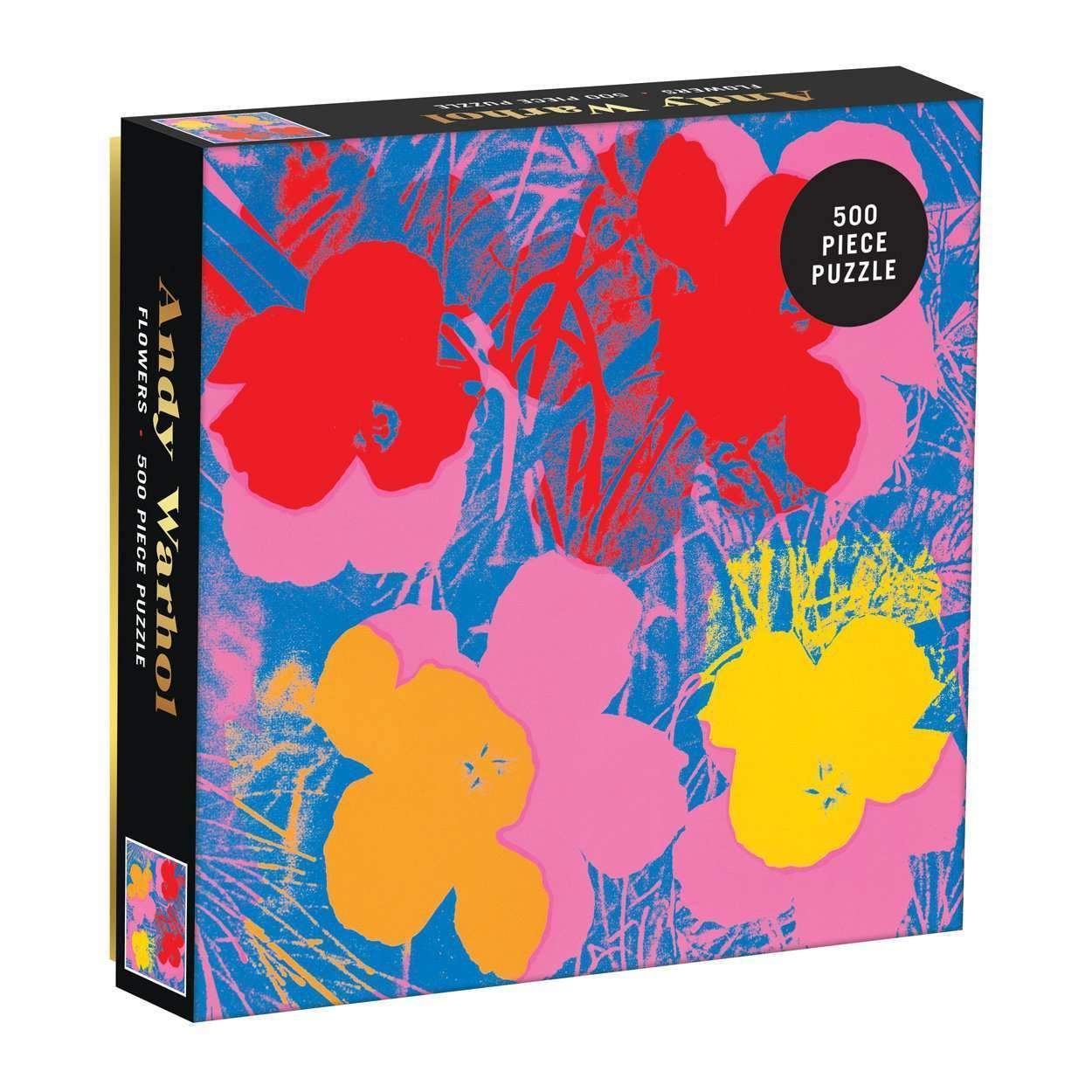 Casse-tête 500mcx - Andy Warhol Flowers 500 Piece Jigsaw Puzzle