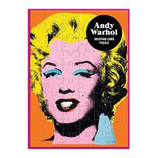 Andy Warhol Marilyn Greeting Card Puzzle