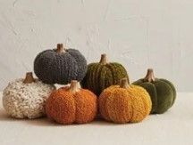 petites Citrouilles rondes - couleurs variées - Creative Co-op