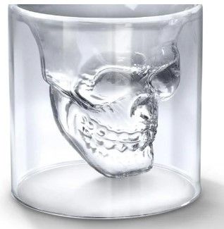 Verre shot tête de mort - (Skull shot glass) DOOMED - Fred Verre shot tête de mort - (Skull shot glass) DOOMED - Fred