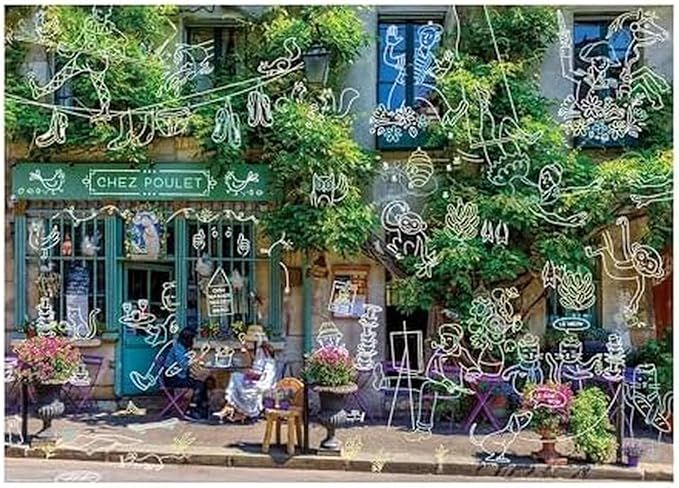 Casse-tête 1000pc Doodle Cafe - Fred (Doodle series)