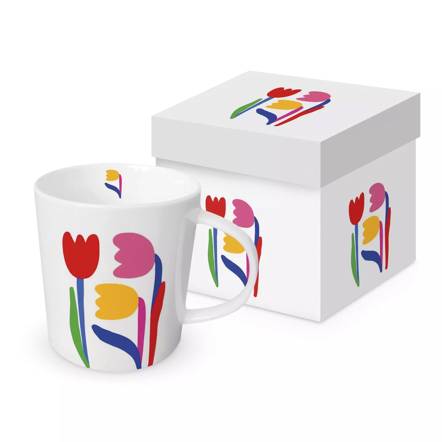 Tasse avec boîte - Tulipes - Paperproducts Design
