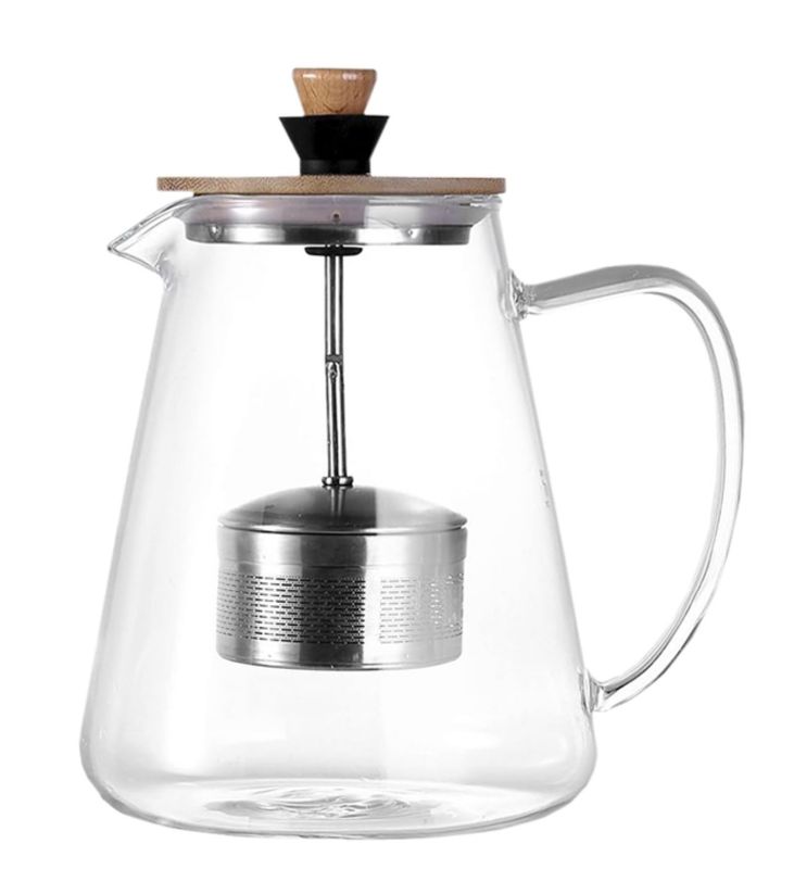 Théière avec infuseur à levier - ChaTea