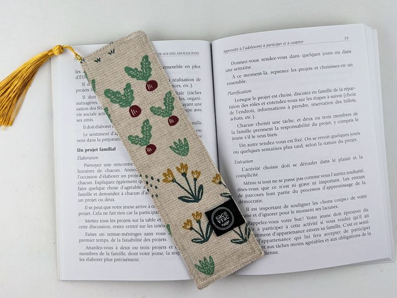 Signet en tissu (motifs divers) - Sac en vrac