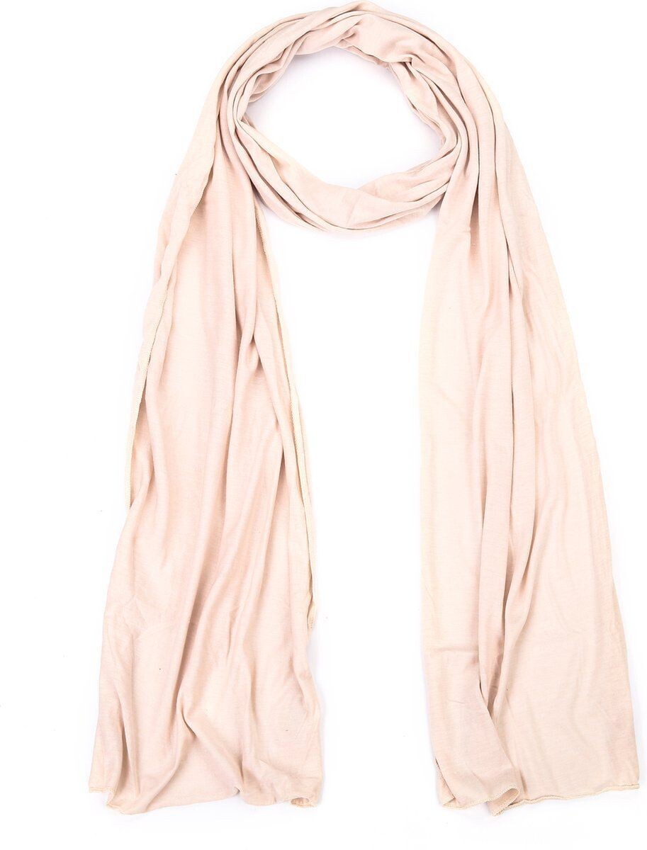 tricot sjaaltje - kantoor sjaaltje - binnenshuis sjaaltje - Beige