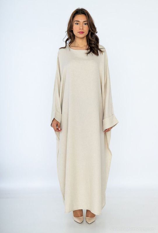 Linnen look kaftan