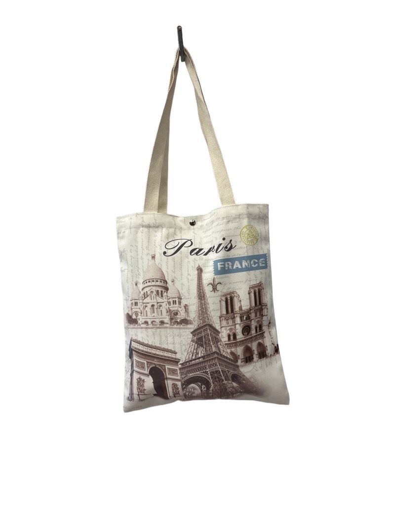 Parijs print tote bag