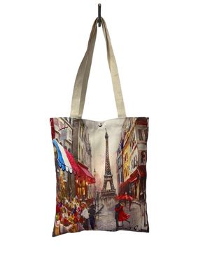 Parijs print tote bag Parijs print tote bag