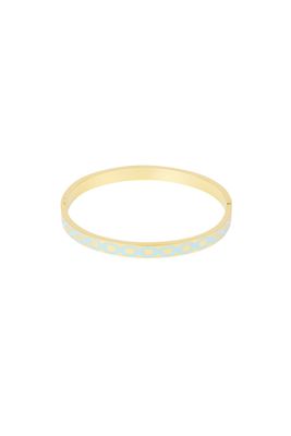 Slavenarmband met ronde print