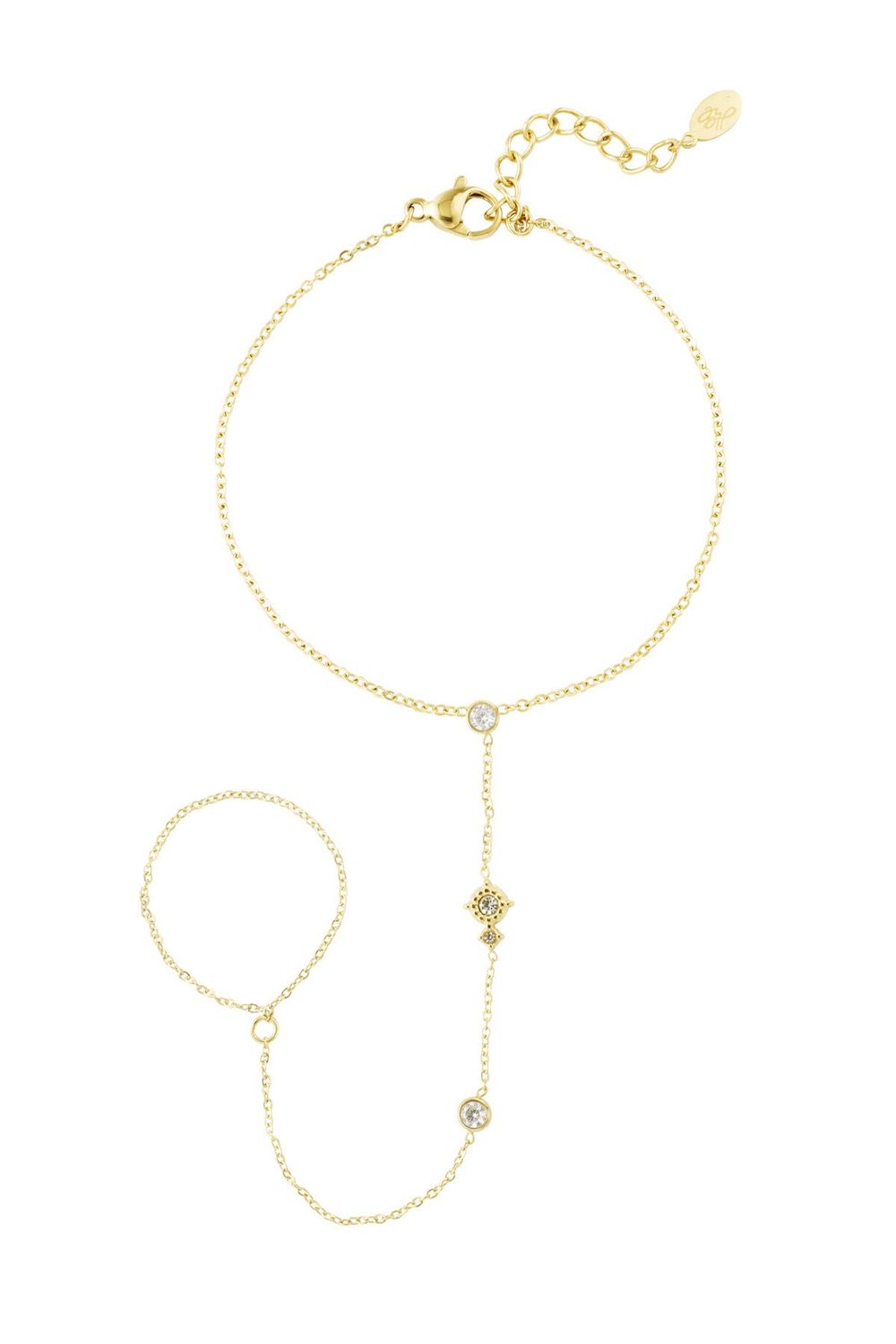 Armband sparkle night - goud