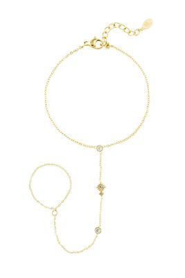 Armband sparkle night - goud