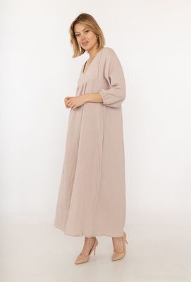 Katoenen maxi jurk Katoenen maxi jurk