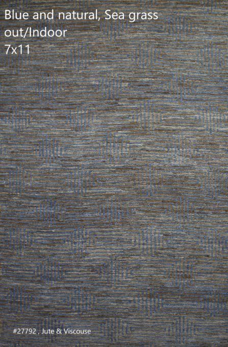 Blue Natural Seagrass