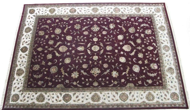 Traditional 21602 India Wool Silk