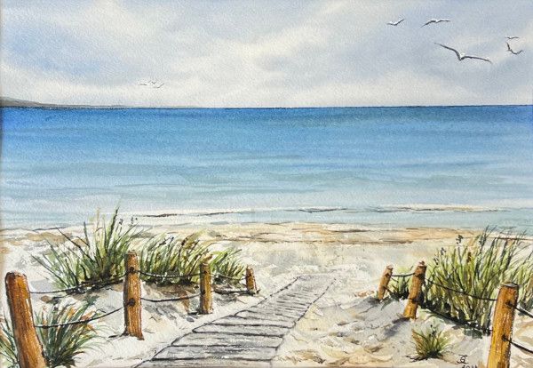 Strandzugang