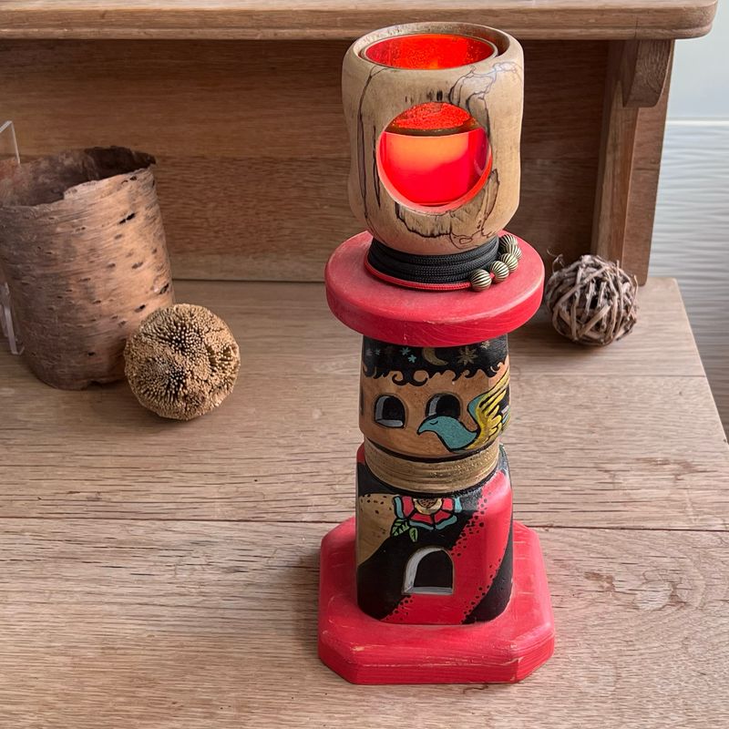 Holz Leuchtturm „Orient“ - für Teelicht