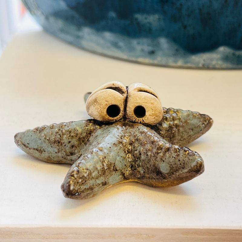 Seestern klein aus Keramik