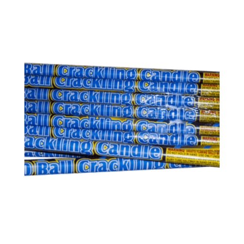 10 Ball Crackling Candle