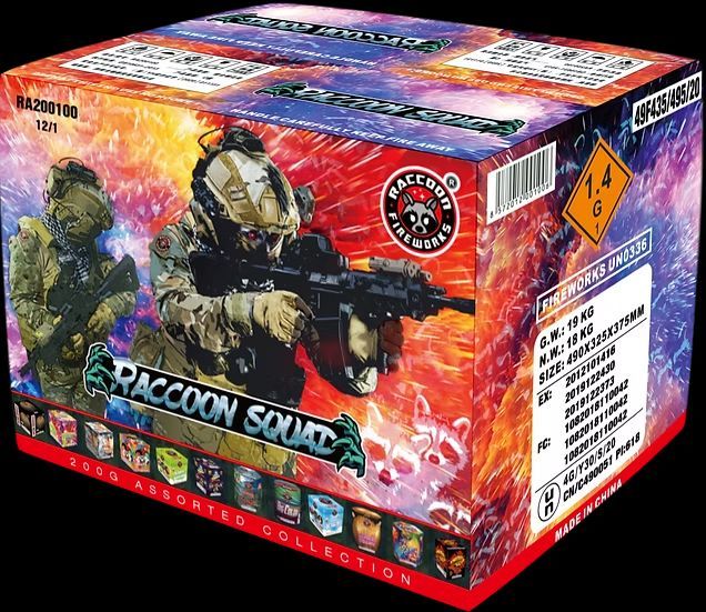 Raccoon Squad Assortment