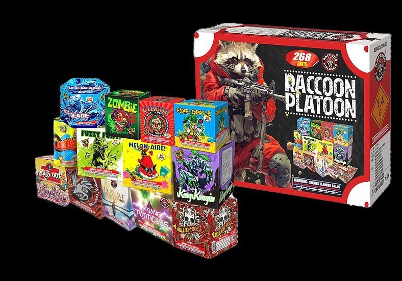 Raccoon Platoon Assortment