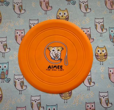 Rubber frisbee