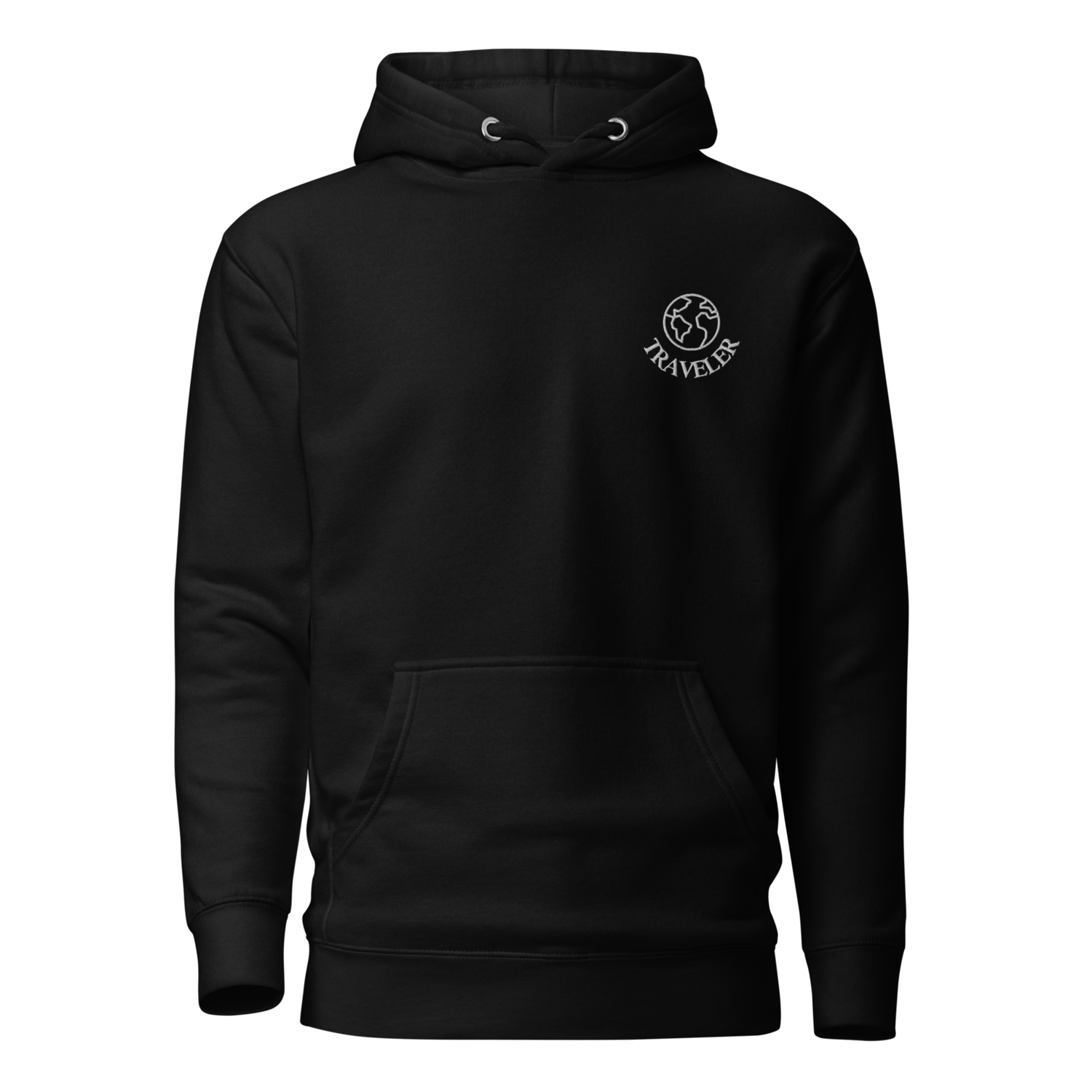 Unisex - TRAVELER - Embroidered Hoodie