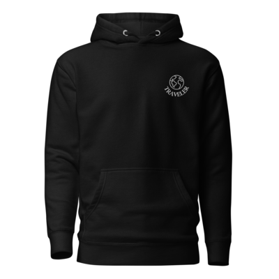 Unisex - TRAVELER - Embroidered Hoodie