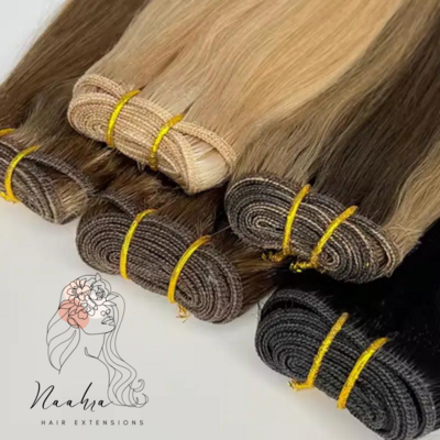 Luxury Double Drawn Machine Wefts