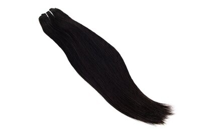 Double Drawn Machine Weft Black