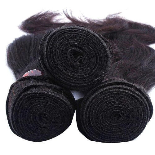 Single drawn Machine Weft Black