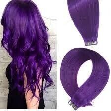 Tape Ins - Purple - Per 20 Tapes