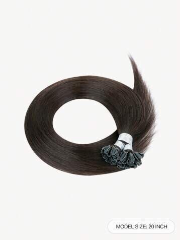 Dark Brown U tip (50pcs)