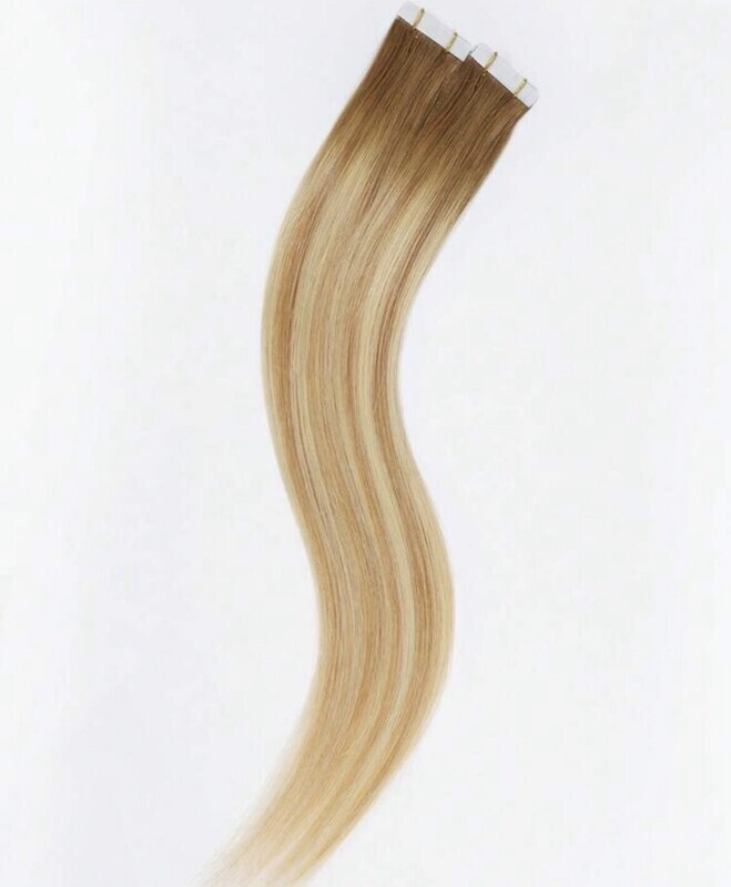 Gold blond piano ombre tapes 20 pcs