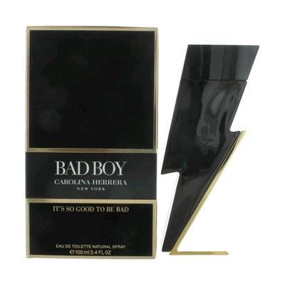 Bad Boy By Carolina Herrera for Men, Eau de Toilette - 100 ml