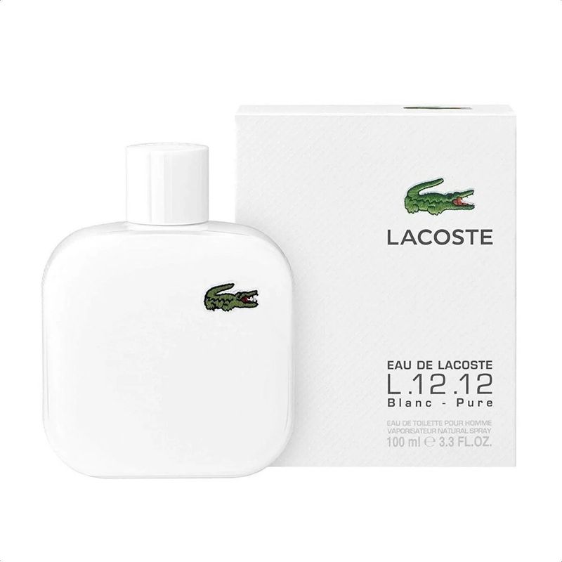 Lacoste L.12.12 Blanc White  Eau de Toilette 100ml
