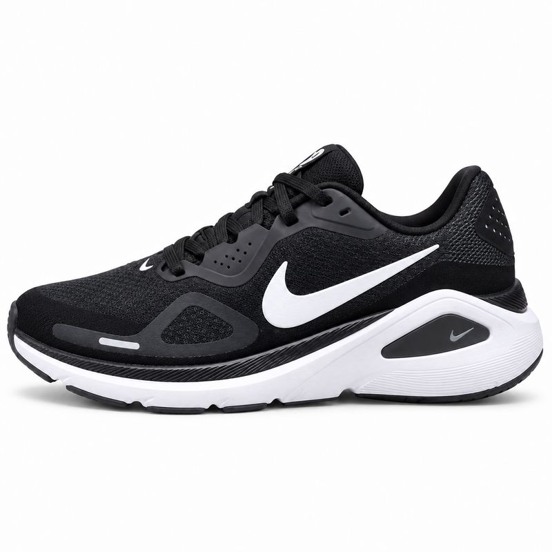 Nike Structure 26 Road Running Shoes – Black / Wolf Grey – image 2