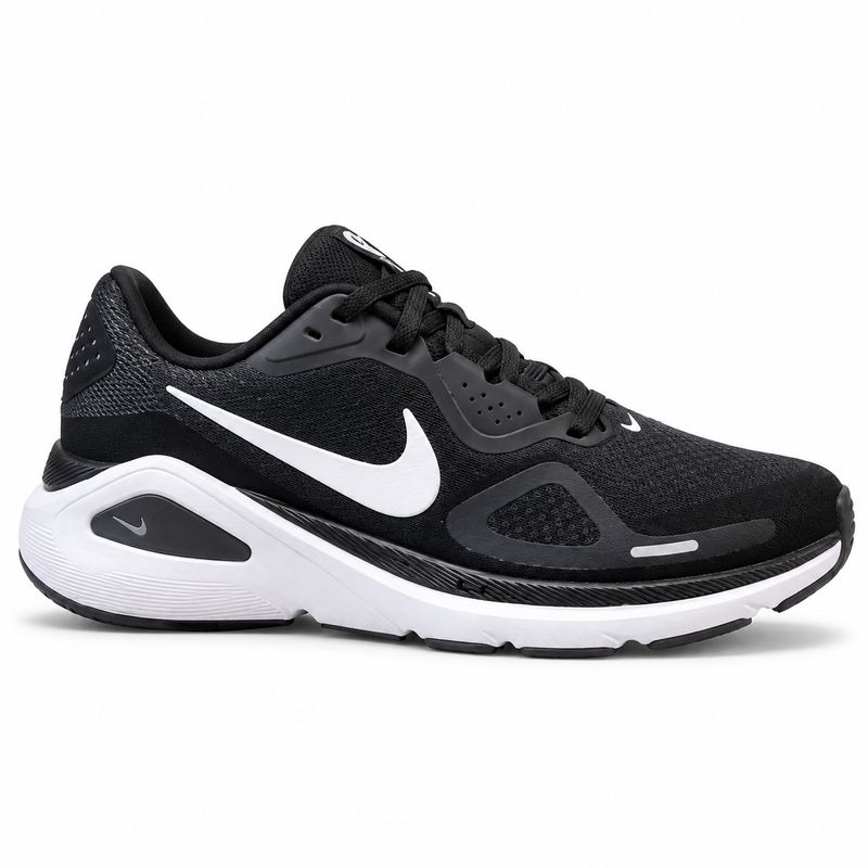Nike Structure 26 Road Running Shoes – Black / Wolf Grey – image 1