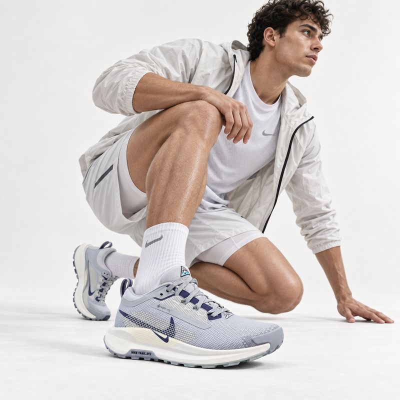 Nike Pegasus Trail 5 GORE-TEX – Light Grey/Purple