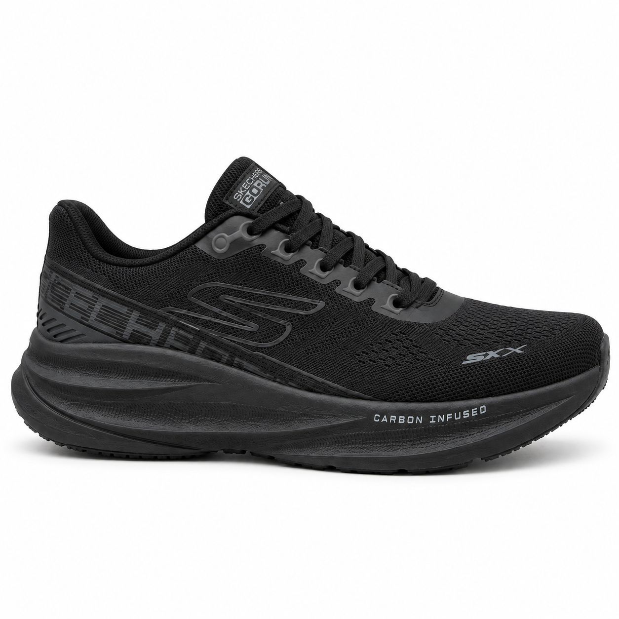 Skechers Carbon-Infused Performance Running Shoe – Black