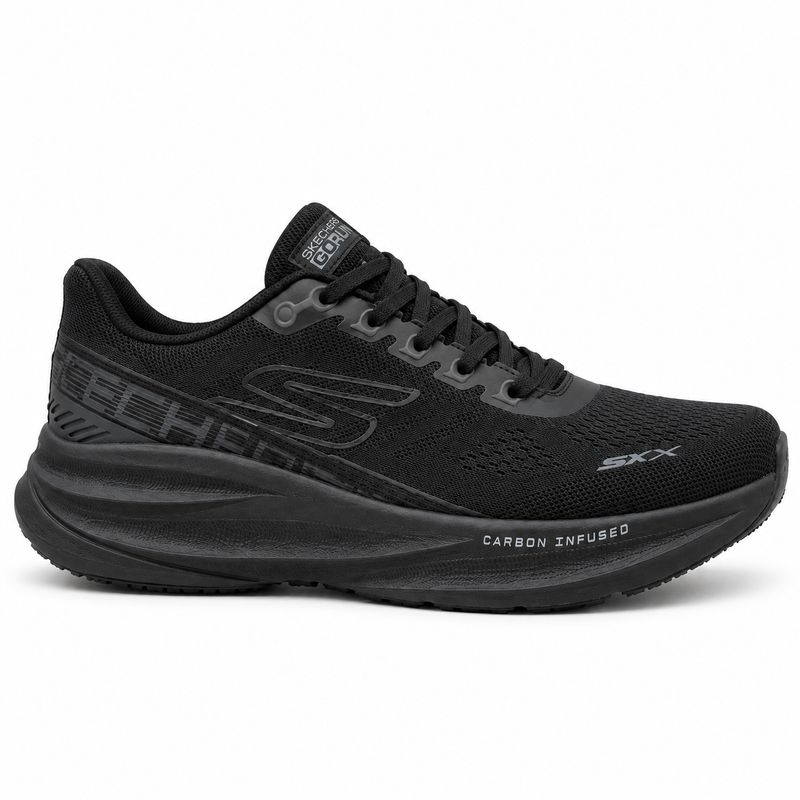 Skechers Carbon-Infused Performance Running Shoe – Black