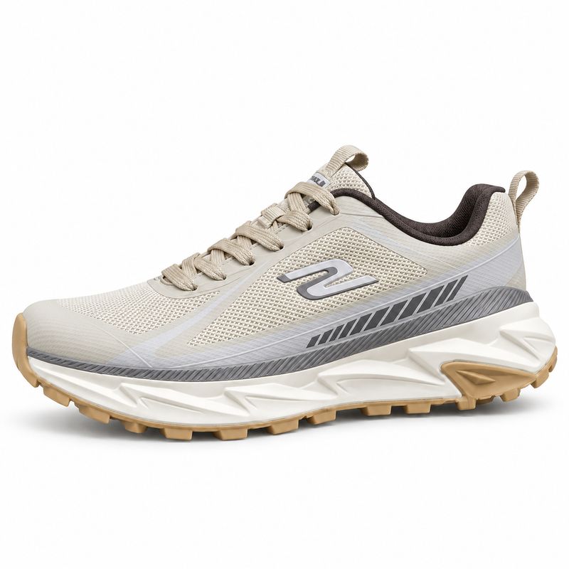 Skechers Trail Running Shoes – Beige/White — product view 2